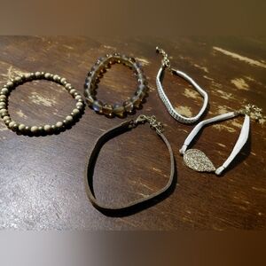 Bracelet Set - Brown/Neutral Tones